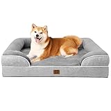 EHEYCIGA Orthopädisches Hundebett Grosse Hunde, Memory Foam Hundekorb...