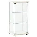 vidaXL Vitrinenschrank mit 3 Schichten Glasvitrine Sammlervitrine Vitrine...