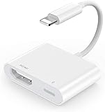 [MFi-Zertifiziert] Lightning HDMI Adapter für iPhone HDMI Digital AV Adapter...