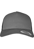 Flexfit Unisex 6506-5-panel Retro Trucker Cap Yupoong Headwear, Charcoal,...