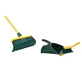 Krallenbesen Set 30 cm Kunststoff mit Teleskopstiel Kehrgarnitur gebogenen...