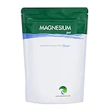 Magnesium-Pur Pulver 500g Nachfüllbeutel pures Magnesiumcitrat Pulver, hoch...