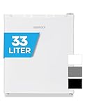 Heinrich´s Mini Gefrierschrank 33L -18°C klein kompakt leise:40db Gefrierbox;...