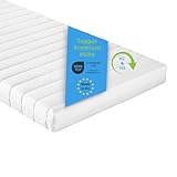 Bodyprotect 10 cm Matratzenauflage 90 x 200 Kaltschaum Topper, Matratzentopper...