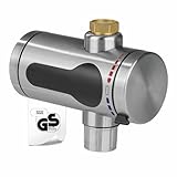 HOBERG elektrischer Universal Durchlauferhitzer – kompakt und aus Edelstahl |...