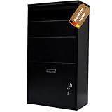 IMLEX Paketbox Paketbriefkasten IM-PB75 Paket Box | Briefkasten mit Paketfach |...