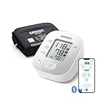 OMRON X2 Smart+, klinisch validiertes Oberarm-Blutdruckmessgerät mit Bluetooth...