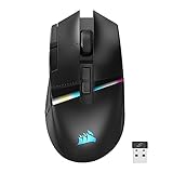 CORSAIR DARKSTAR RGB WIRELESS MMO Gaming Mouse - 26.000 DPI - 15 Programmierbare...