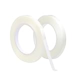 Qrity 2 Stück Filamentklebeband 10mm x 50m, Reparatur Tape, Verpackungsband,...