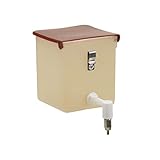 Kerbl Pet Tränkeflasche, Trinkflasche, 500ml, braun, Kunststoff, Hasen,...