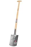 IDEAL-Britta-Spaten Gärtnerform | ohne Tritt Eschen-T-Stiel 85 cm |...