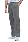 PINSPARK Herren Chino Cargo Hose Lang Jogginghose Atmungsaktiv Trainingshose...