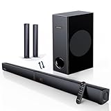 MEREDO 180W Abnehmbare 2-in-1-Soundbar für tv geräte 2.1 Soundbar mit...