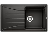 BLANCO SONA 5 S | Granitspüle aus SILGRANIT schwarz | Einbauart: Einbau von...
