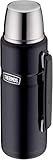 Thermos Stainless King Thermosflasche blau 1,20l - Edelstahl, absolut dicht, mit...