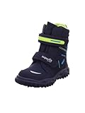 Superfit Jungen HUSKY warm gefütterte Gore-Tex Schneestiefel, BLAU/GRÜN 8000,...