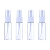 FuzlPnag 4×20ml Spray Bottle,Leer Zerstäuber Pump Sprühflasche,Tragbar...