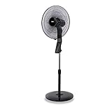 Fakir premium VC 46 S – Höhenverstellbarer leiser Standventilator mit...