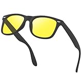 Nlieanuc Nachtsichtbrille zum Autofahren Polarisierte Sonnenbrille Gelbe Gläser...