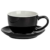 Argon Tableware 2-teiliges Cappuccino-Tassen- und Untertassen-Set - 250 ml -...