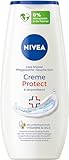 NIVEA Creme Protect & Dexpanthenol Pflegedusche (250 ml), Duschgel mit Vitaminen...