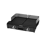 Tefal BBQ Family Elektrischer Tischgrill, 2 getrennte Grillflächen, 2...