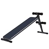 GORILLA SPORTS® Sit Up Bank - Klappbar, 3-fach Verstellbarer Winkel und 4-fach...
