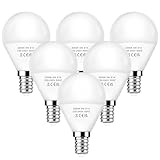 LED Glühbirne E14, 6 Stück 5W E14 LED Warmweiß 3000K Leuchtmittel, 40 Watt...