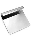 QWORK Gemüseschaufel, Teigspachtel, Küchenschaber, Küchengadget, 14 X 12 cm,...
