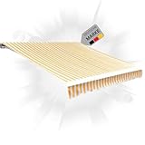 DELUKE® Markisenbespannung Markisenstoff Wasserabweisend Reißfest |...