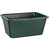 BURI Futterwanne 65L Wasserbottich Pferd Wanne lebensmittelecht Wassertrog -...