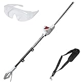 IKRA Elektro Teleskop Heckenschere ITHS 600, Schnittlänge 51cm, inkl....