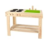 Pflanzen Kölle Outdoorküche für Kinder, Holz, ca. 72 x 78 x 41 cm