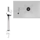 Duronic DM351X3 WE Monitorarm, Monitor Halterung Bildschirme bis 27' Zoll, LCD...