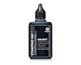 Octopus 50 ml Solvent Stempelfarbe schwarz, wasserfest auf Lösemittelbasis für...