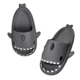 MUYOGRT Hai Hausschuhe Herren Damen, Cozy Shark Slides Slippers Haifisch...