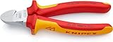 KNIPEX Seitenschneider isoliert mit Mehrkomponenten-Hüllen, VDE-geprüft...