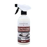 SANTOS Eco Fettlöser & Grillreiniger 500 ml - löst Fett, Öl & stark...