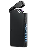 VVAY Elektro Lichtbogen Feuerzeug USB C Aufladbar, Sturmfeuerzeug Elektrisch /