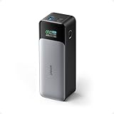 Anker 737 Power Bank, 140w 24000mAh Powerbank mit 3 Anschlüsse, Digitales...