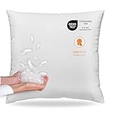 sleepling Daunenkissen Federkissen 80x80 cm, 100% Daunen & Federn, Kopfkissen...