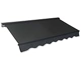 Jawoll Kassetten-Markise 3 x 2,5 m anthrazit (Profilfarbe: Anthrazit)...