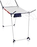 Leifheit Standtrockner Pegasus 200 Solid Deluxe Mobile mit 20 m Trockenlänge,...