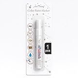 Tocyfia Reifenstift, Reifen Stift Weiß Wasserfest 2mm, Weissreifenstift Weis...