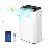 COSTWAY mobile Klimaanlage mit Abluftschlauch 14000 BTU, für Raum bis 135 m³,...