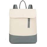 Myhozee Rucksack Damen Cityrucksack - Elegant Rucksacktasche PU Leder Anti...