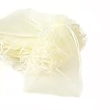 30 Stück Organza Säckchen Zum Befüllen,Organzabeutel Geschenkbeutel Kordelzug...