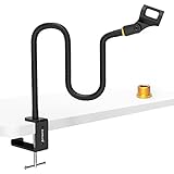 ZealSound Mikrofon Arm, Flexibel Schwanenhals Mikrofonständer, Kompakt...