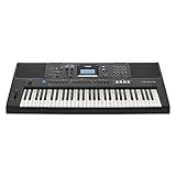 Yamaha PSR-E473 Digital-Keyboard, schwarz – Tragbares, vielseitiges...