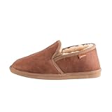 Shepherd of Sweden - Bosse Lammfell-Hausschuhe - Herren - 100% Echtes Lammfell -...